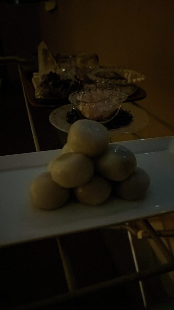 中秋の名月のお団子
